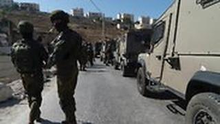 כוח  צה"ל בבית פג'אר, סמוך למקום הפיגוע