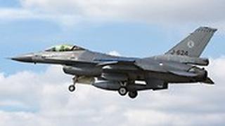 מטוס קרב F-16   חיל האוויר ההולנדי  הולנד