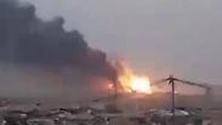 פיצוץ במחסן אמל"ח בבגדד