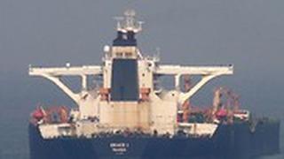 גרייס 1 מכלית נפט איראנית איראן שנעצרה ב גיברלטר