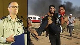 הפגנה הפגנות מהומות אלימות התפרעות התפרעויות גבול רצועת עזה פלסטינים צה"ל