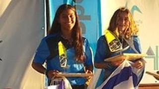שייטי ישראל על הפודיום באליפות אירופה עד גיל 17