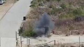 פיצוץ ונטרול מטען חבלה בסמוך לבית משפט הצבאי שומרון שבסאלם