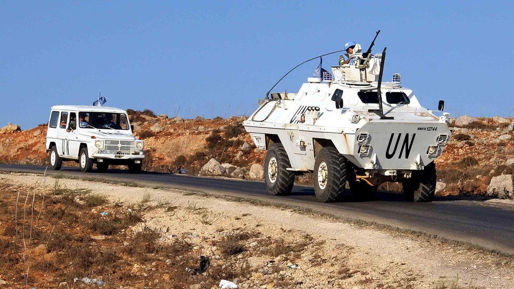 כוחות או"ם יוניפי"ל ב גבול לבנון 