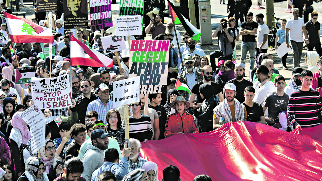 הפגנות נגד ישראל בברלין