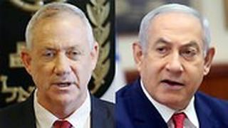 בנימין נתניהו בני גנץ