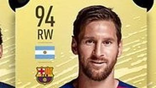 הנתונים של מסי, רונאלדו וניימאר בפיפ"א 20