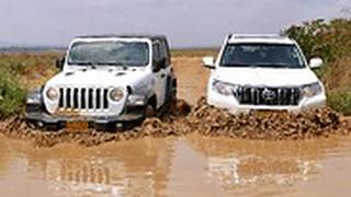 ג'יפ רנגלר טויוטה לנד קרוזר