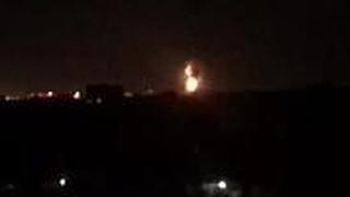 תיעוד תקיפת צה"ל מוצב של חמאס בצפון רצועת עזה