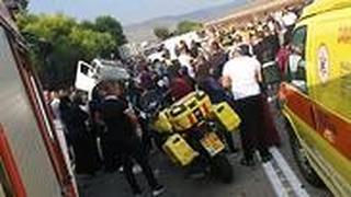 כביש 784 בין חנתון לכפר מנדא נחסם לתנועת כלי רכב לשני הכיוונים בשל תאונת דרכים