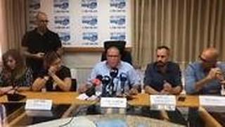 דיון חירום סלולר יו"ר הסתדרות ארנון בר דוד