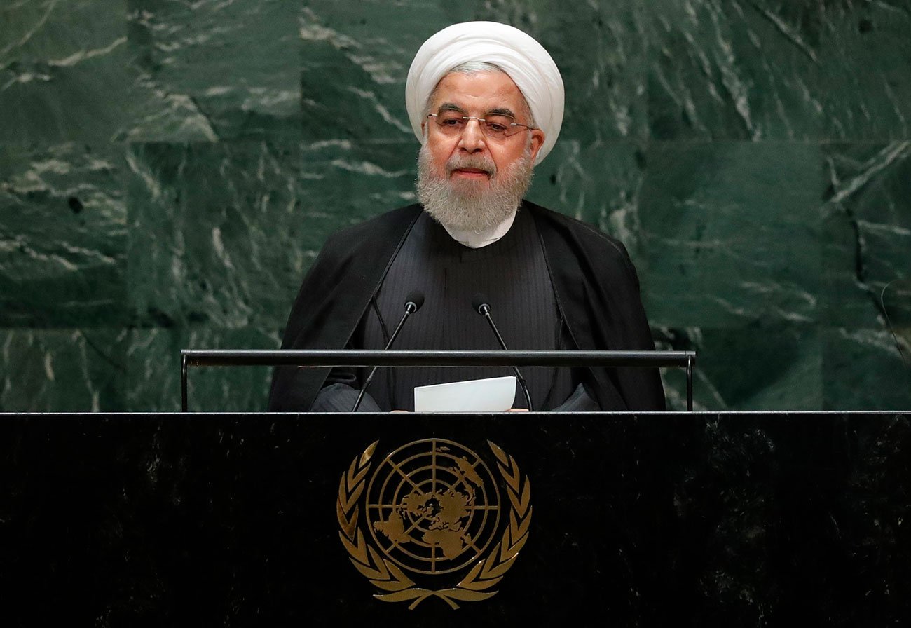 נשיא איראן חסן רוחאני 