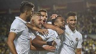 שחקני מכבי תל אביב חוגגים