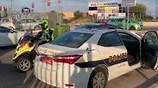  רוכב אופנוע כבן 30 נהרג כאשר פגע בעמוד, ברחוב האשלג סמוך למכון הטיהור בחיפה
