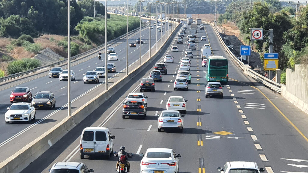  "נתיב פלוס" בכביש החוף