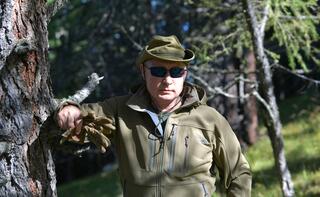 Путин в тайге 