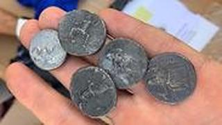 סוכלה הברחת מטבעות הלינסטיים מלפנה"ס מעזה לרשות הפלסטינית דרך כרם שלום