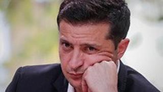 נשיא אוקראינה וולודימיר זלנסקי