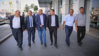 הרשימה המשותפת בדרך לפגישה עם גלעד ארדן