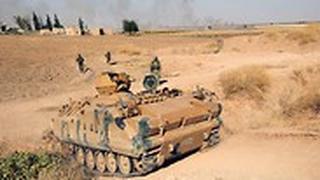 צבא טורקיה בכניסה לסוריה