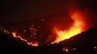 שריפות ענק בלבנון