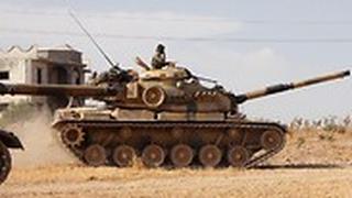 טנק טורקי M60 ב סוריה שדרוג ישראלי