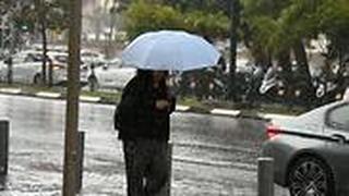 מזג אוויר חורפי בתל אביב 