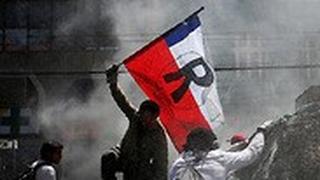 הפגנות מחאה סנטיאגו צ'ילה