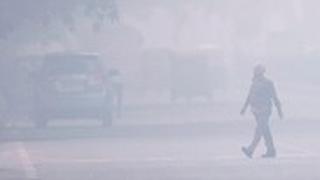 הודו ניו דלהי זיהום אוויר