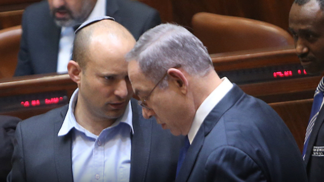 Беннет и Нетаниягу (Фото: Алекс Коломойский) Беннет и Нетаниягу