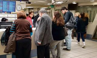 עומס בחדר המיון של בית החולים איכילוב