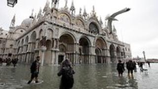 איטליה ונציה שיטפונות הצפה 