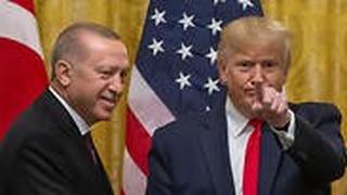 הבית הלבן נשיא ארה"ב דונלד טראמפ מארח את נשיא טורקיה רג'פ טאיפ ארדואן