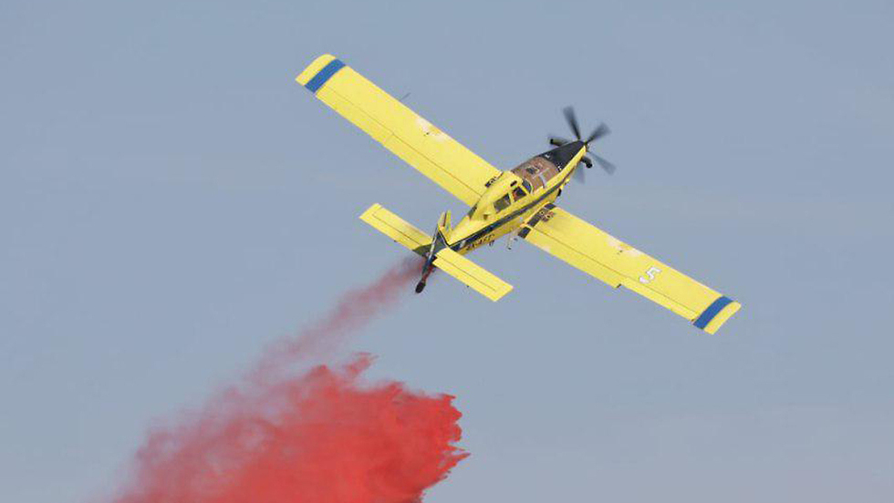 כיבוי שריפות ברחבי הארץ