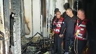 שני פצועים בעקבות שריפה בדירה בנתניה