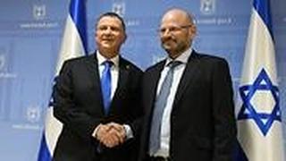 יורם טורבוביץ' צוות משא ומתן כחול לבן ו יולי אדלשטיין