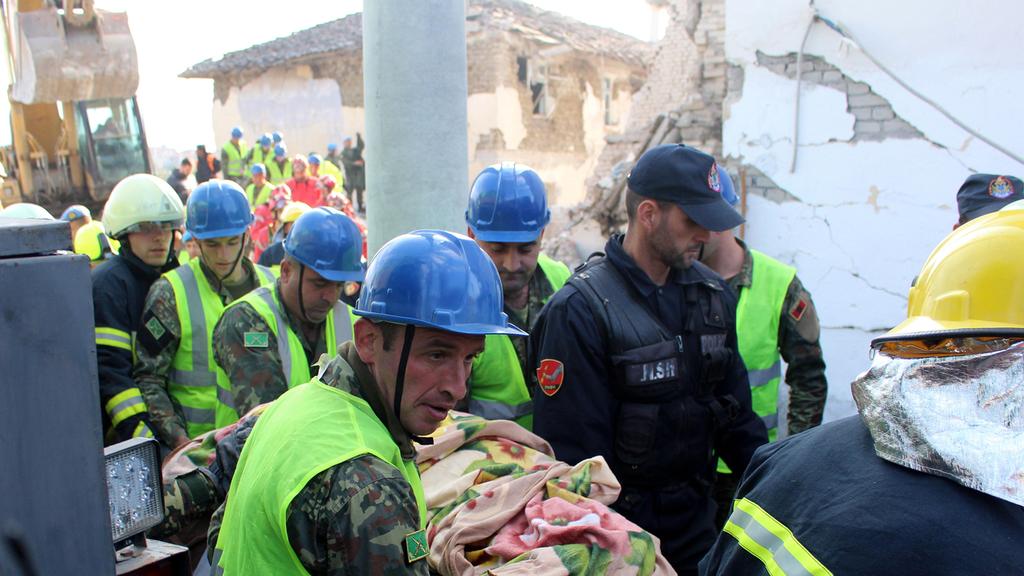  Rescue efforts in Albania 