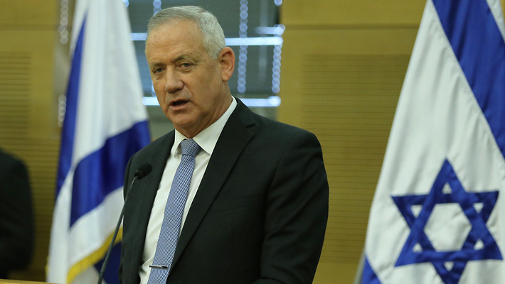 Blue and White leader Benny Gantz