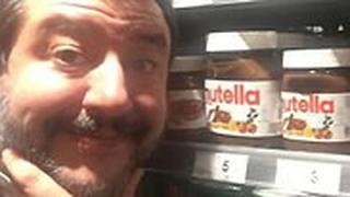 מתיאו סלביני מחרים את שוקולד נוטלה איטליה