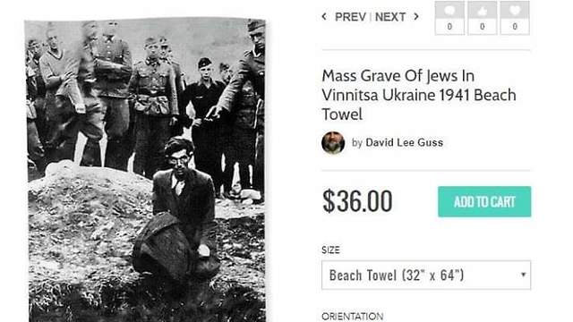 'The Last Jew in Vinnitsa' beach towel for sale