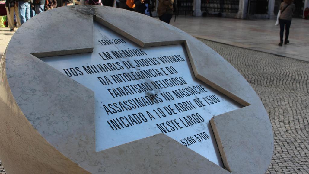 Memorial for massacred Jews in Portugal