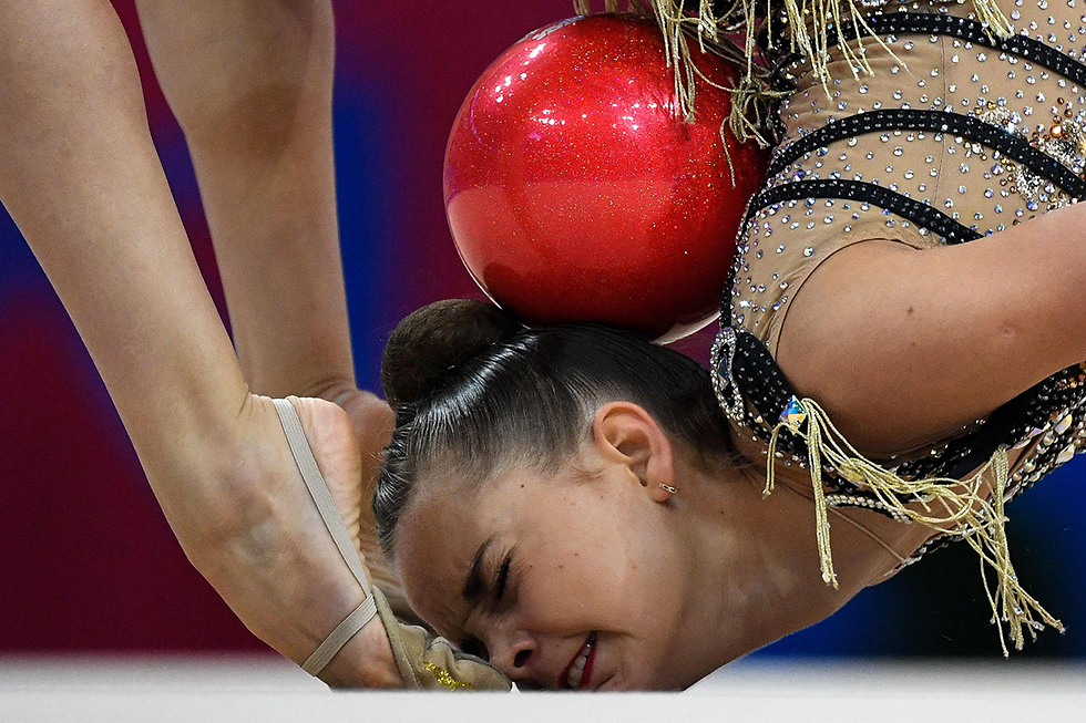 תמונות השנה AFP דינה אברינה אליפות העולם התעמלות אומנותית