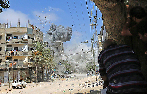 Israeli bombing of Gaza during 2014 war