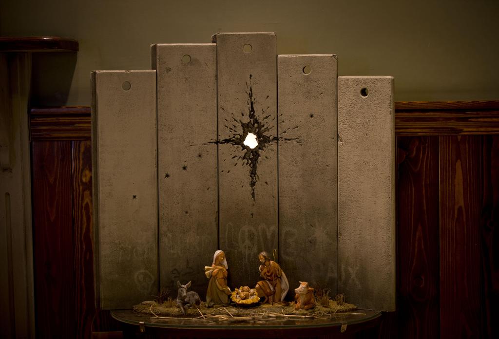 The Scar of Bethlehem by Banksy 