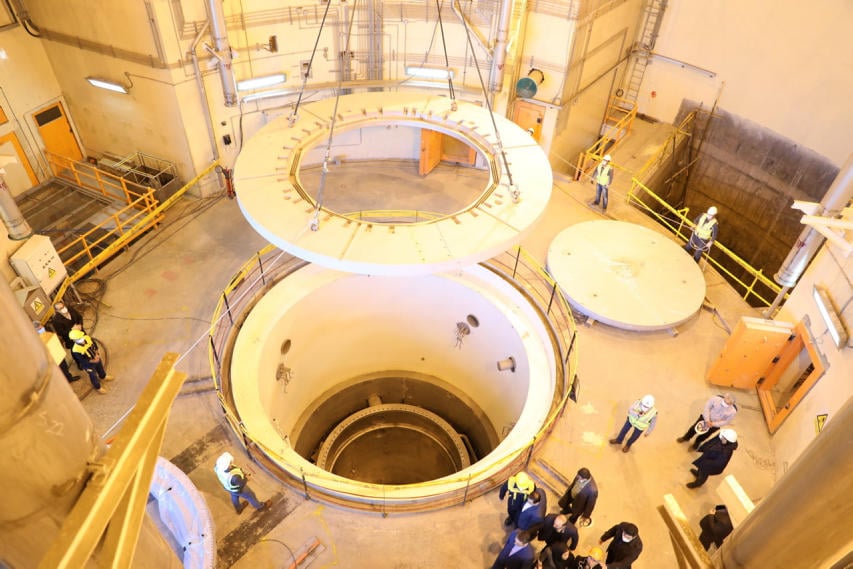 Iran's nuclear water reactor in Arak