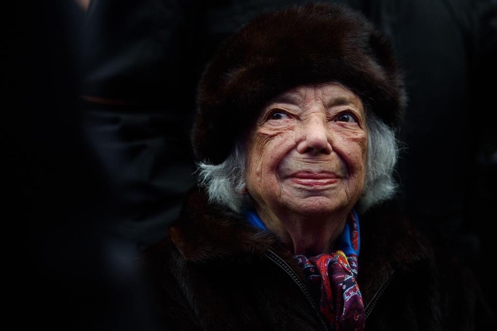 German holocaust survivor Margot Friedlaender in Berlin