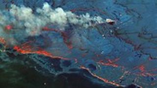 עשור ב תמונות לוויין דליפת נפט BP 2010