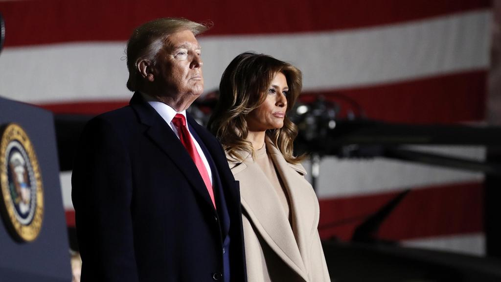  President Trump and wife Melania 