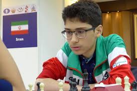 Iranian chess champion Alireza Firouzja