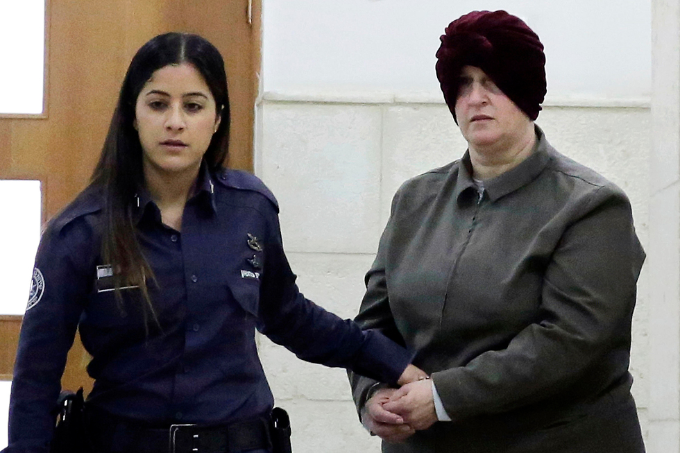 Malka Liefer at the Jerusalem District Court (Photo: AP) Malka Liefer at the Jerusalem District Court